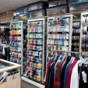 Intérieur de la boutique Mercerie Rubanbelle