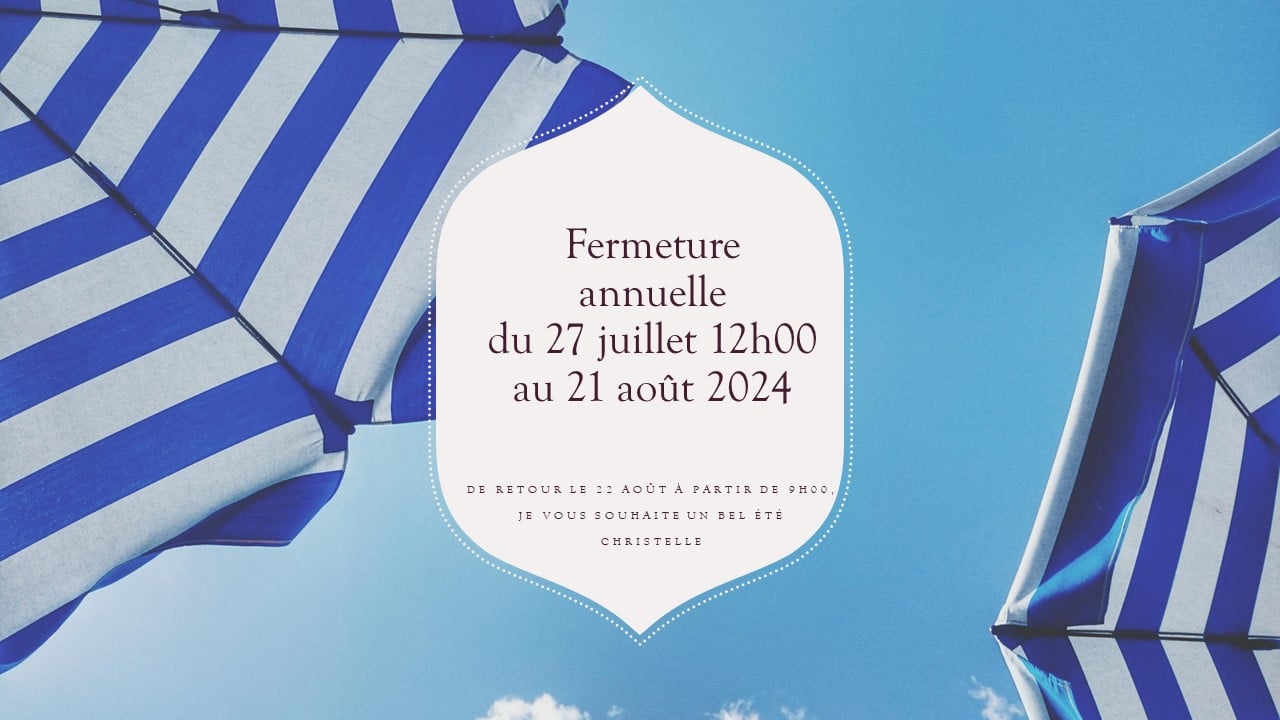 Fermeture Annuelle 2024